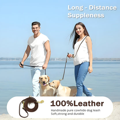 Leren Handsfree Hondenriem - Willow & Wags