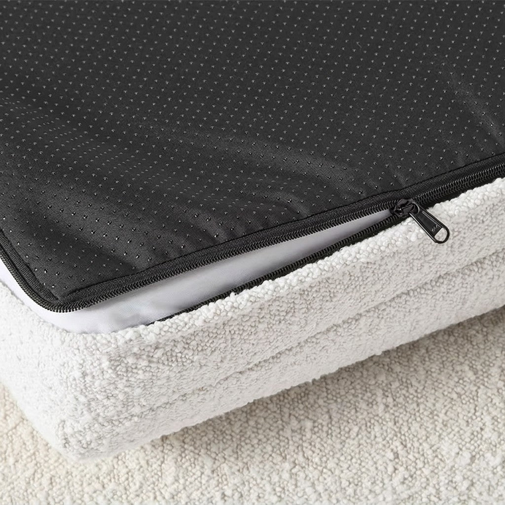 Luxe Bouclé Orthopedisch Hondenkussen
