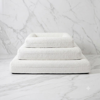 Luxe Bouclé Orthopedisch Hondenkussen