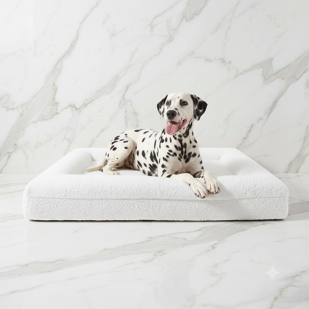 Luxe Bouclé Orthopedisch Hondenkussen