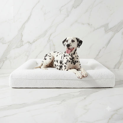 Luxe Bouclé Orthopedisch Hondenkussen