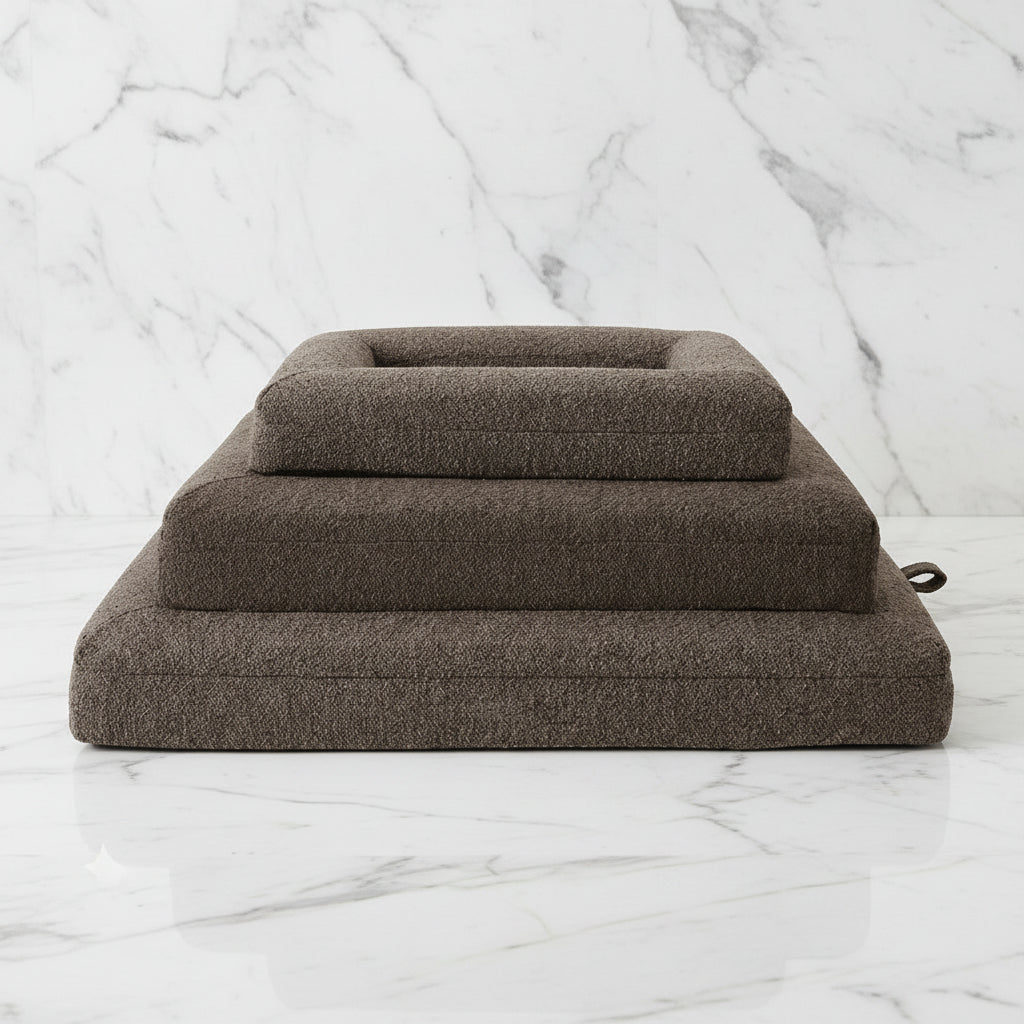 Luxe Bouclé Orthopedisch Hondenkussen