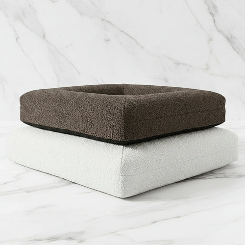Luxe Bouclé Orthopedisch Hondenkussen