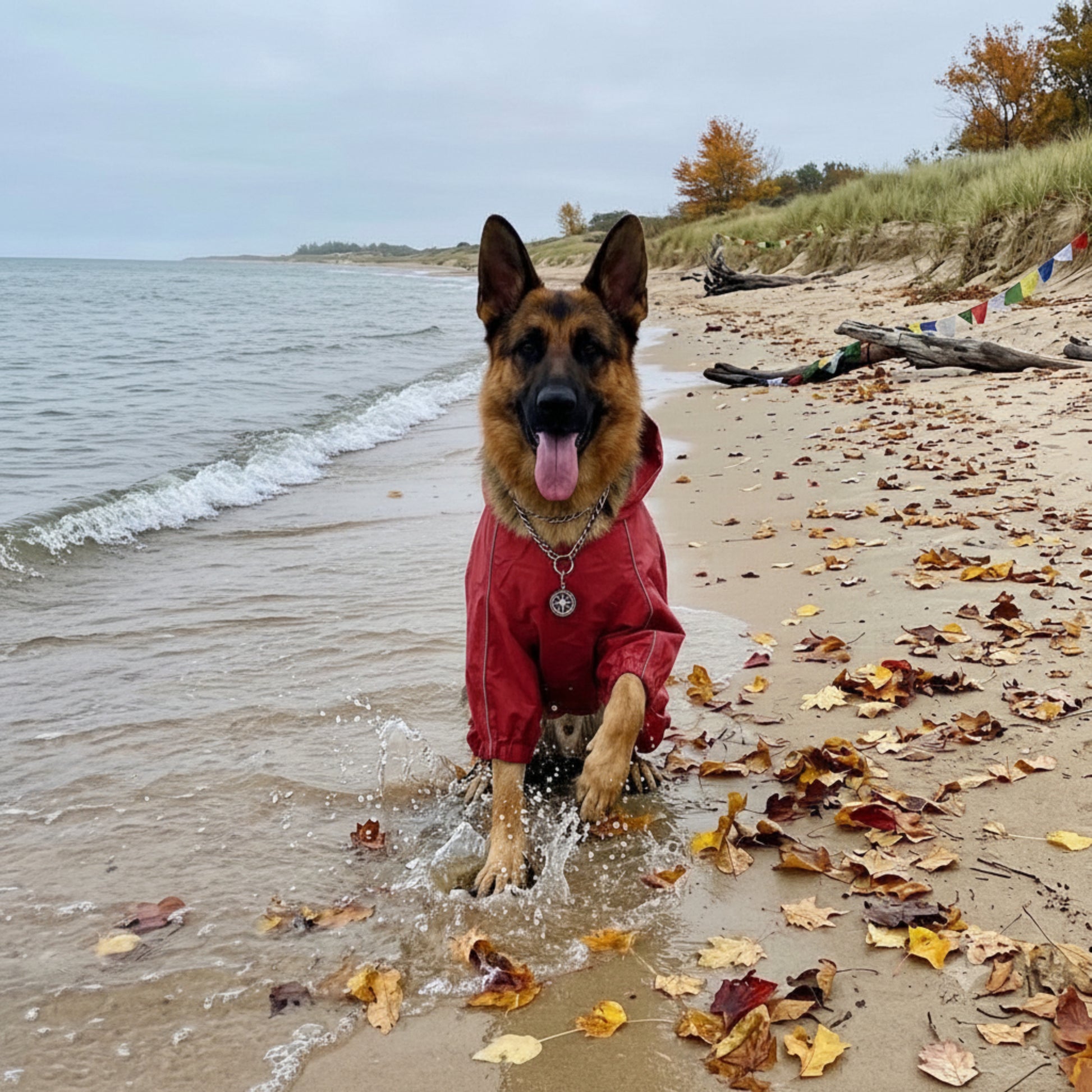 Waterdicht Honden Regenpak met Volledige Bescherming - Willow & Wags