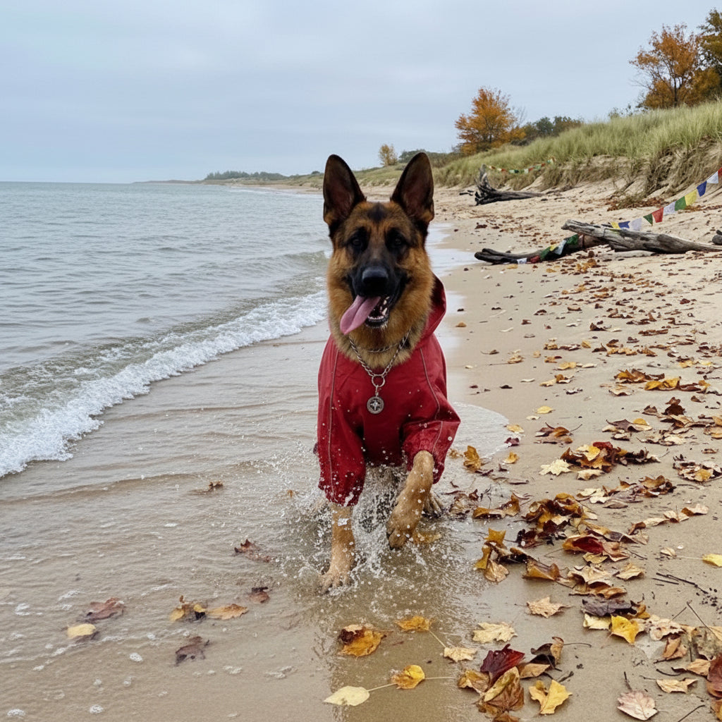 Waterdicht Honden Regenpak met Volledige Bescherming - Willow & Wags