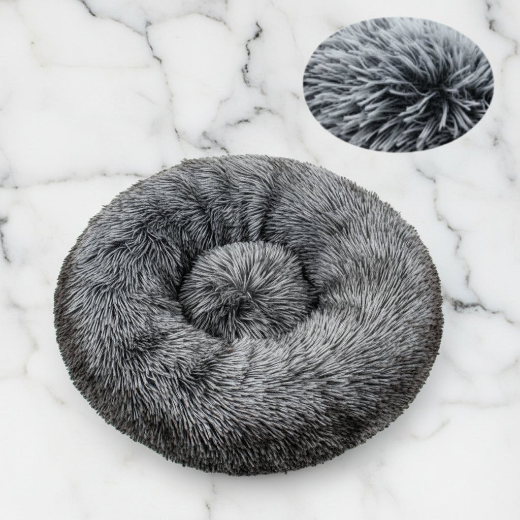 Donut Rond Hondenbed met Zachte Pluche - Willow & Wags