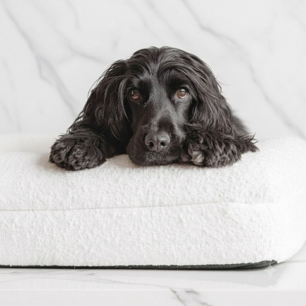 Luxe Bouclé Orthopedisch Hondenkussen