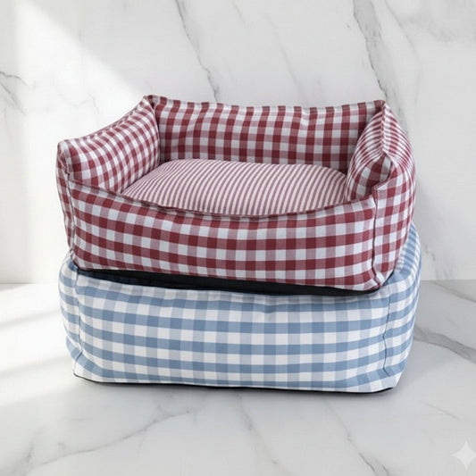 Hondensofa met Ruitpatroon - Willow & Wags