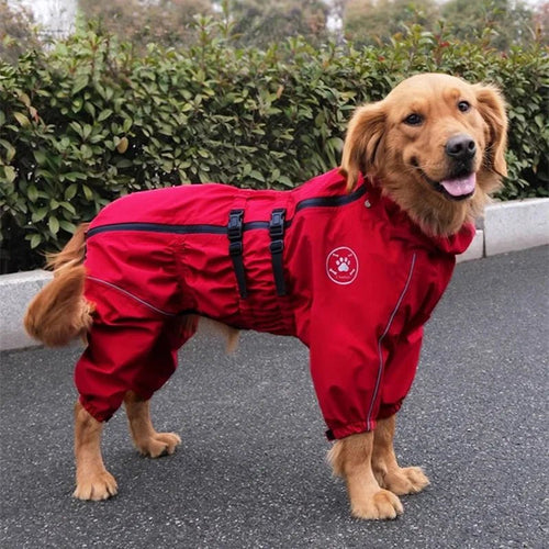Waterdicht Honden Regenpak met Volledige Bescherming - Willow & Wags
