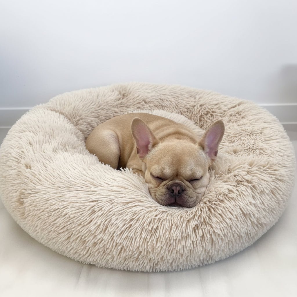 Donut Rond Hondenbed met Zachte Pluche - Willow & Wags