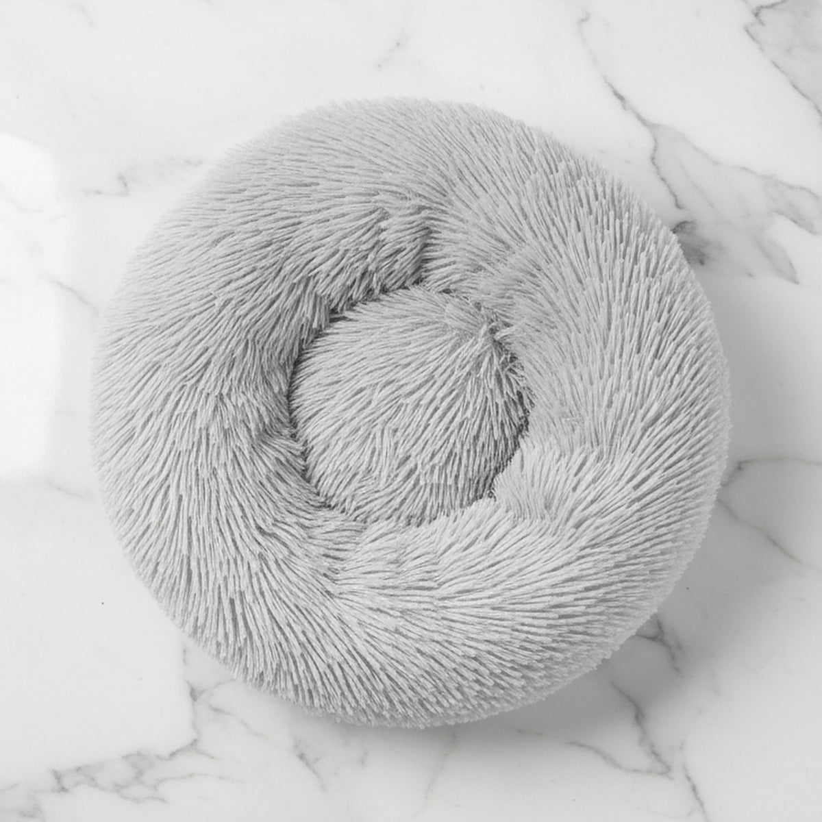 Donut Rond Hondenbed met Zachte Pluche