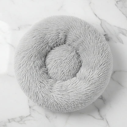 Donut Rond Hondenbed met Zachte Pluche