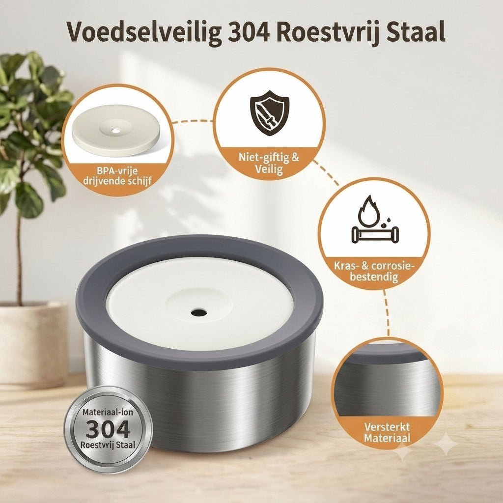 AquaGuard™ Anti-Knoei Hondenwaterbak - Willow & Wags