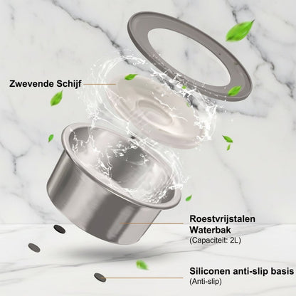 AquaGuard™ Anti-Knoei Hondenwaterbak - Willow & Wags