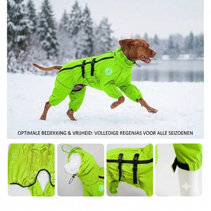 Waterdicht Honden Regenpak met Volledige Bescherming