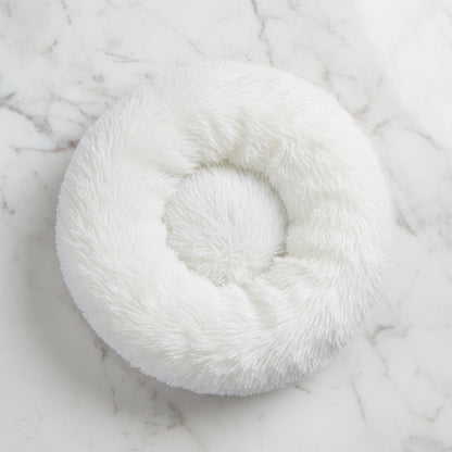 Donut Rond Hondenbed met Zachte Pluche - Willow & Wags